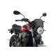 Windshield PUIG FRONTAL PLATE 3593N Negru