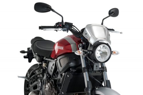 Windshield PUIG FRONTAL PLATE 3593P argintiu