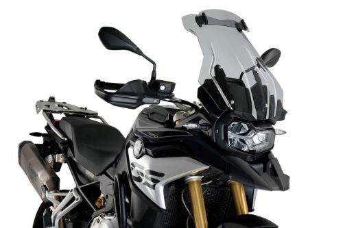 Windscreen PUIG TOURING PLUS WITH VISOR 3597H smoke