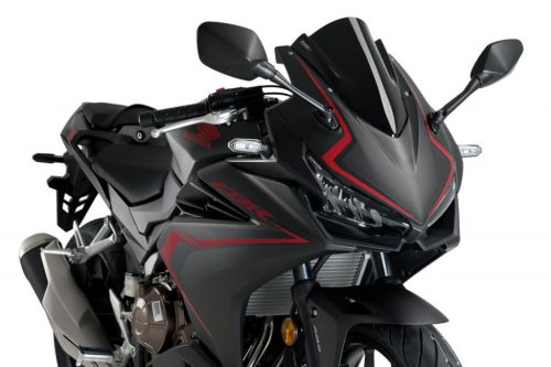 Windscreen PUIG RACING 3613N Negru