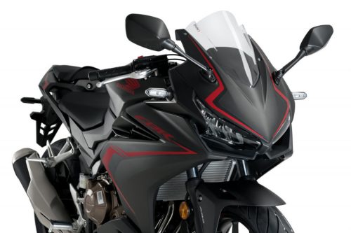 Windscreen PUIG RACING 3613W transparent