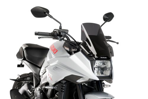 Windscreen PUIG TOURING 3637F dark smoke