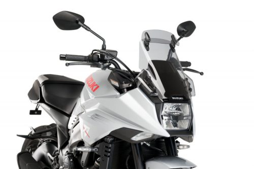 Windscreen PUIG TOURING WITH VISOR 3638H smoke