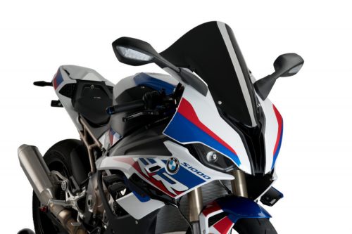 Windscreen PUIG RACING 3641N Negru