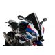 Windscreen PUIG RACING 3641N Negru