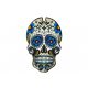 Tank pad PUIG SKULL 3673A Albastru