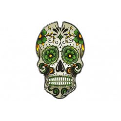 Tank pad PUIG SKULL 3673V verde