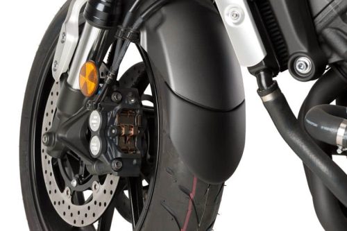 Front fender extension PUIG 3684N Negru