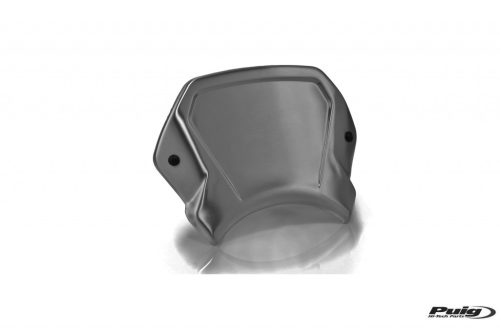 Windshield PUIG FRONTAL PLATE 3701N Negru aluminium
