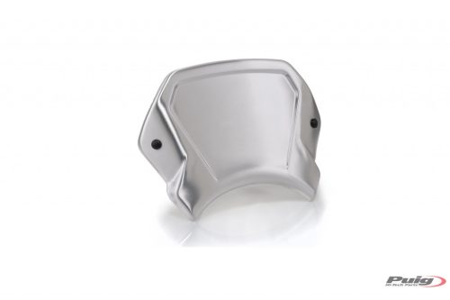 Windshield PUIG FRONTAL PLATE 3701P argintiu aluminium