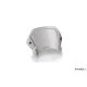 Windshield PUIG FRONTAL PLATE 3701P argintiu aluminium