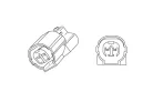 Connector leads PUIG MODELS KAWASAKI 3703N Negru