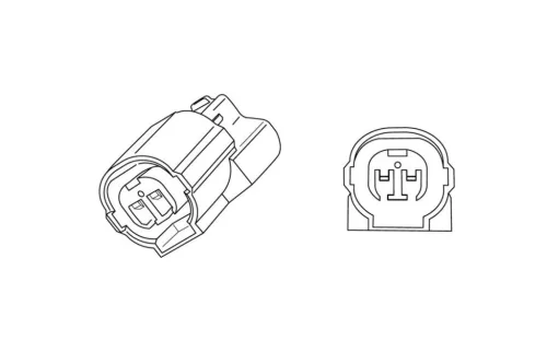 Connector leads PUIG MODELS KAWASAKI 3703N Negru