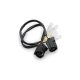 Connector leads PUIG MODELS YAMAHA 3704N Negru