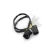 Connector leads PUIG MODELS YAMAHA 3704N Negru