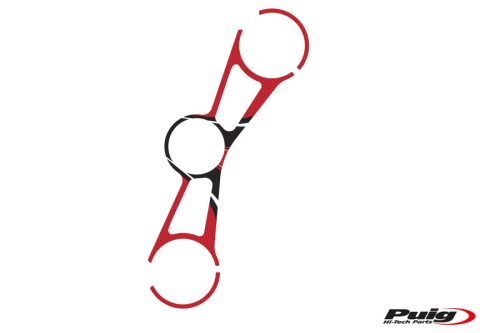 Yoke protector PUIG RADIKAL 3710R Rosu