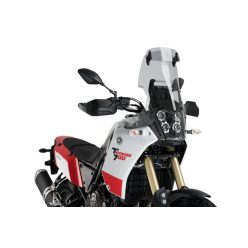 Windshield PUIG TOURING PLUS WITH VISOR 3728H smoke