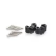 Risers PUIG 3741N Negru height 30mm, d 29mm
