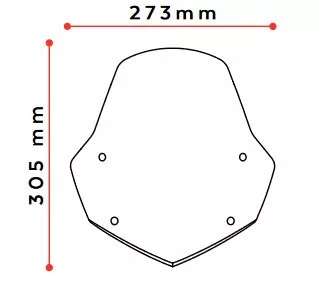 Parbriz PUIG NEW GEN. SPORT 3767N Negru