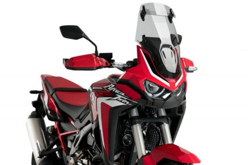Windscreen PUIG TOURING WITH VISOR 3819H smoke