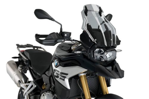 Windshield PUIG TOURING WITH VISOR 3831H smoke