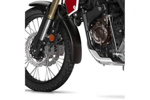 Front fender extension PUIG 3894N Negru