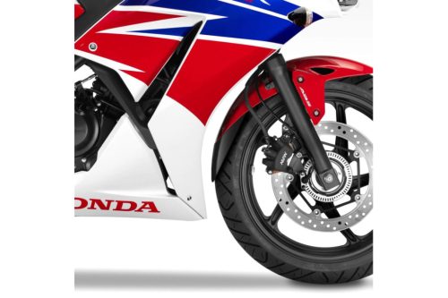 Front fender extension PUIG 3901N Negru