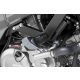 Frame sliders PUIG R12 4064N black with grey rubber