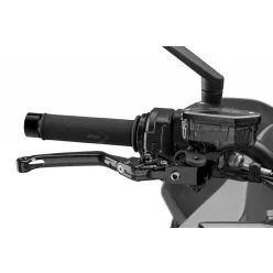   Maneta de frana fara adaptor PUIG 4.0 4110NN foldable black/black