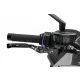 Maneta de frana fara adaptor PUIG 4.0 414NNA extendable folding negru/albastru