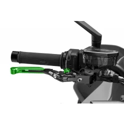   Maneta de frana fara adaptor PUIG 4.0 414VNV extendable folding green/green