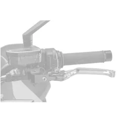   Maneta de ambreiaj fara adaptor PUIG 4.0 4210NO foldable black/gold