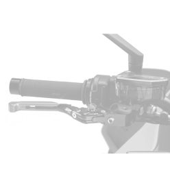   Maneta ambreiaj fara adaptor PUIG 4.0 424RNR extendable folding rosu/rosu