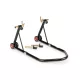 Rear stand PUIG 4322N Negru for twin swings arms
