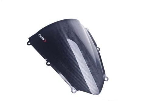 Windscreen PUIG RACING 4356C carbon look