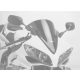 Windscreen PUIG RACING 4365F dark smoke