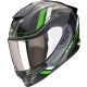 Casca Scorpion Exo-1400 Evo Ii Carbon Air Mirage Negru/Verde