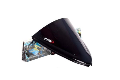 Windscreen PUIG RACING 4623N Negru
