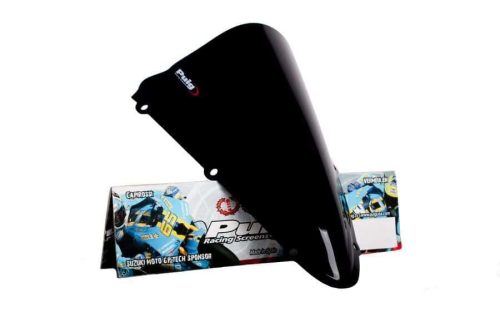 Windscreen PUIG RACING 4637N Negru