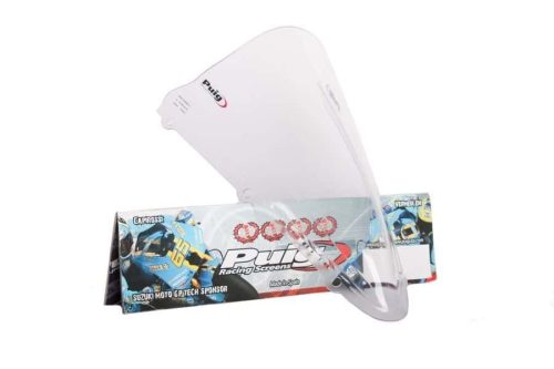 Windscreen PUIG RACING 4637W transparent