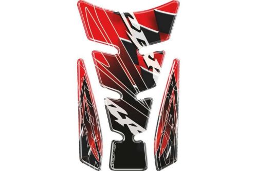 Tank pad PUIG WINGS 4784R Rosu with side part