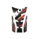 Tank pad PUIG WINGS 4785P argintiu with side part