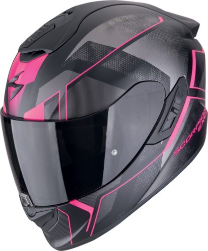 Casca Scorpion Exo-1400 Evo Ii Air Intensio Negru Mat/Roz