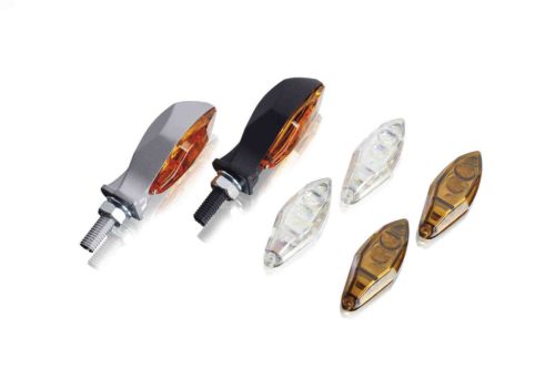 Turn signals PUIG MASA 4871N Negru short, homologated