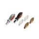 Turn signals PUIG MASA 4871N Negru short, homologated