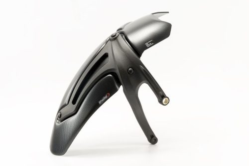Aripa de spate PUIG 5055C with support carbon look