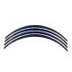 Rim strip PUIG RACING 5121A Albastru set of 4 rim strips