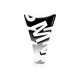 Tank pad PUIG SPIRIT 5184N Negru