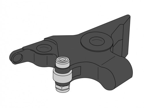 Maneta frana adapter PUIG 5446N Negru