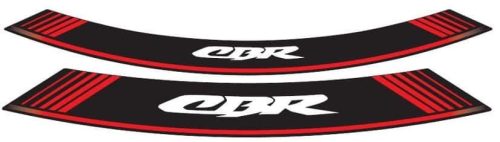 Rim strip PUIG CBR 5524R Rosu set of 8 rim strips